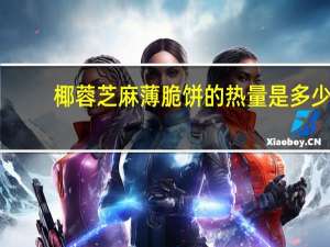 椰蓉芝麻薄脆饼的热量是多少