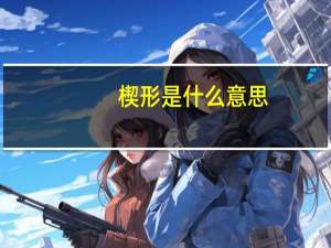 楔形是什么意思