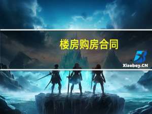 楼房购房合同