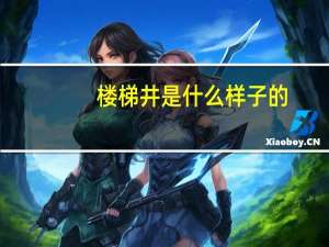楼梯井是什么样子的（楼梯井是什么）