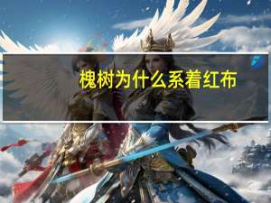 槐树为什么系着红布