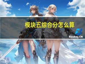 模块五综合分怎么算
