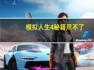 模拟人生4秘籍用不了（模拟人生4秘籍用不）