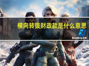 横向转拨财政款是什么意思