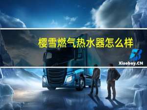 樱雪燃气热水器怎么样