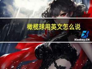 橄榄球用英文怎么说