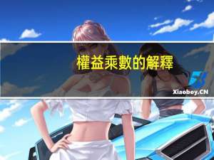 權益乘數的解釋