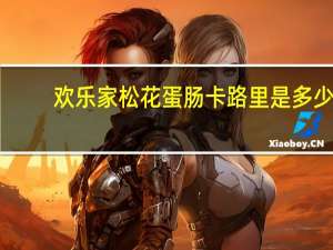 欢乐家 松花蛋肠卡路里是多少
