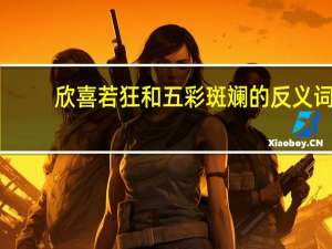 欣喜若狂和五彩斑斓的反义词（五彩斑斓的反义词）