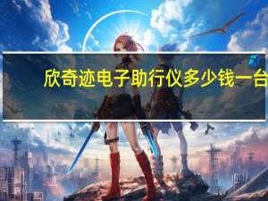 欣奇迹电子助行仪多少钱一台