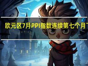 欧元区7月PPI指数连续第七个月下跌
