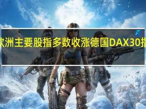 欧洲主要股指多数收涨 德国DAX30指数涨0.62%