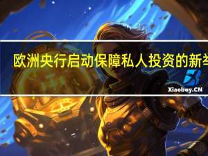 欧洲央行启动保障私人投资的新举措