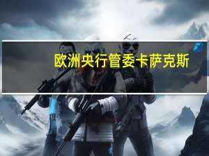 欧洲央行管委卡萨克斯：工资、利润和地缘政治仍存在风险紧急抗疫购债计划的变化不应引发波动