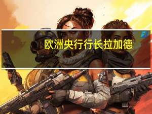 欧洲央行行长拉加德：利率水平和维持的时间对欧洲央行来说都很关键