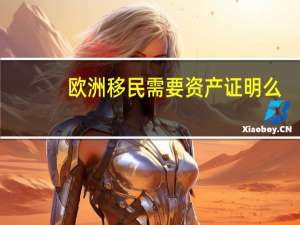 欧洲移民需要资产证明么