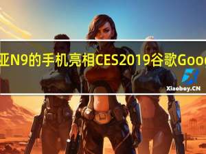 款神似诺基亚N9的手机亮相CES2019谷歌Google Assistant展台