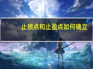 止损点和止盈点如何确立（止损点和止盈点如何确立）