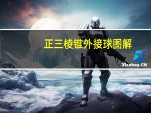 正三棱锥外接球图解（正三棱锥外接球球心）