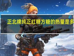 正北 牌 纯正红糖方糖的热量是多少