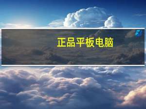 正品平板电脑（正品平板电脑）
