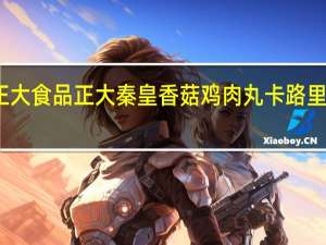 正大食品 正大 秦皇香菇鸡肉丸卡路里是多少