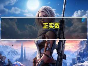 正实数（关于正实数的介绍）
