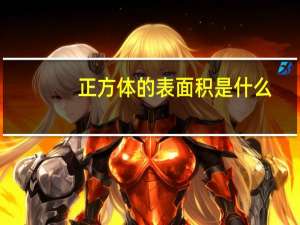正方体的表面积是什么