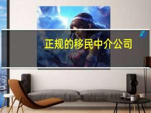 正规的移民中介公司