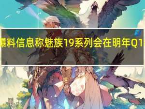 此前有爆料信息称魅族19系列会在明年Q1季度进行发布