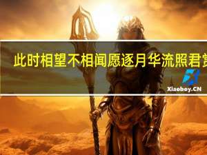 此时相望不相闻愿逐月华流照君赏析（此时相望不相闻）