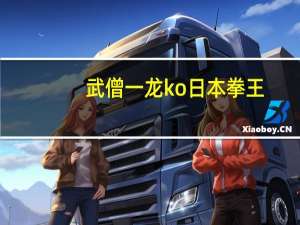 武僧一龙ko日本拳王（关于武僧一龙ko日本拳王的介绍）