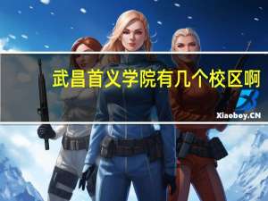 武昌首义学院有几个校区啊