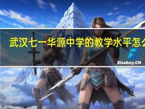 武汉七一华源中学的教学水平怎么样
