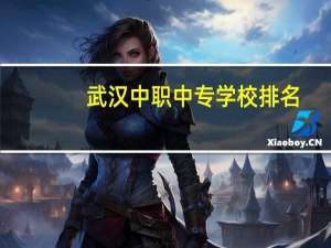 武汉中职中专学校排名
