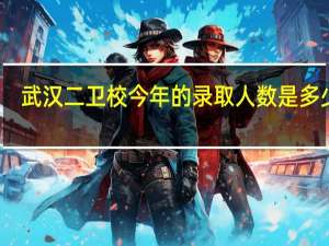 武汉二卫校今年的录取人数是多少人