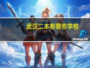 武汉二本有哪些学校