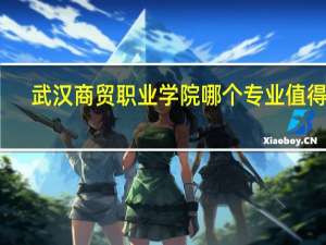 武汉商贸职业学院哪个专业值得报