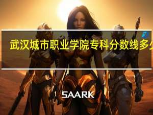 武汉城市职业学院专科分数线多少啊