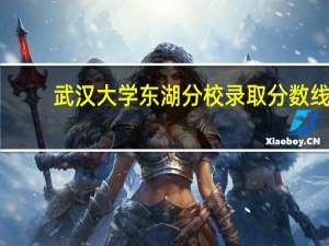 武汉大学东湖分校录取分数线（武汉大学东湖分校分数线）