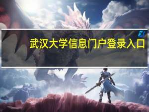 武汉大学信息门户登录入口（武汉大学信息门户）