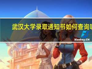 武汉大学录取通知书如何查询呢