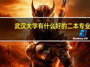 武汉大学有什么好的二本专业