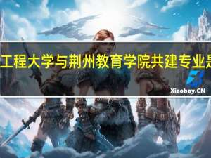 武汉工程大学与荆州教育学院共建专业是什么意思