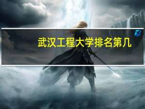 武汉工程大学排名第几