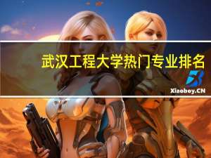 武汉工程大学热门专业排名