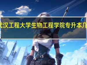 武汉工程大学生物工程学院专升本几率大吗