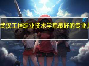 武汉工程职业技术学院最好的专业是什么