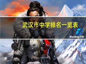 武汉市中学排名一览表