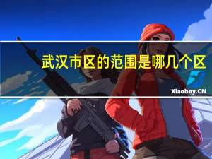 武汉市区的范围是哪几个区
